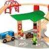 BRIO Reisezug Set Mit Busbahnhof