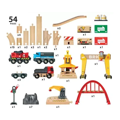 Brio Frachten Set Deluxe 63309700 3 Brio Frachten Set Deluxe 63309700 – Bild 3