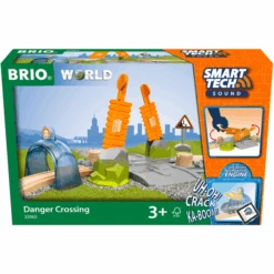 BRIO® Smart Tech Sound Abenteuer-Bahnübergang