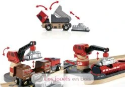 Deluxe Bahn Set BRIO - Brio 13 Deluxe Bahn Set BRIO - Brio -Brio Verkaufsgeschäft brio world 33052 circuit chemin de fer deluxe coffret complet 87 pieces circuit de train bois 2 niveaux jouet