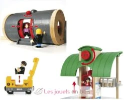 Deluxe Bahn Set BRIO - Brio 12 Deluxe Bahn Set BRIO - Brio -Brio Verkaufsgeschäft brio world 33052 circuit chemin de fer deluxe coffret complet 87 pieces circuit de train en bois 2 niveaux jouet