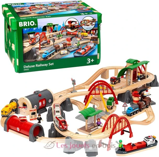 Deluxe Bahn Set BRIO - Brio 1 Deluxe Bahn Set BRIO - Brio