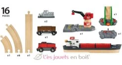 Schalthafenaktivitäten - Brio 10 Schalthafenaktivitäten - Brio -Brio Verkaufsgeschäft brio world 33061 circuit d activites portuaires coffret complet 16 pieces avec grue pivotante et pont levant bateau inclus circuit de train