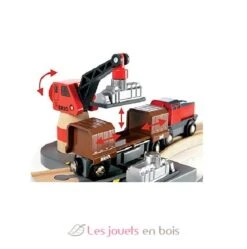 Schalthafenaktivitäten - Brio 13 Schalthafenaktivitäten - Brio -Brio Verkaufsgeschäft brio world 33061 circuit d activites portuaires coffret complet 16 pieces avec grue pivotante et pont levant bateau inclus circuit de train et bateaux 3