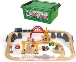 Verschiebebahnhof Kästchen - Brio 7 Verschiebebahnhof Kästchen - Brio -Brio Verkaufsgeschäft brio world 33097 circuit grues et chargements coffret complet 54 pieces avec 3 grues differentes circuit de train en bois