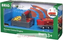 IR-Frachtlok - Brio -Brio Verkaufsgeschäft brio world 33213 train express radiocommande train electrique fonction son et lumiere pour circuit de train bois jouet