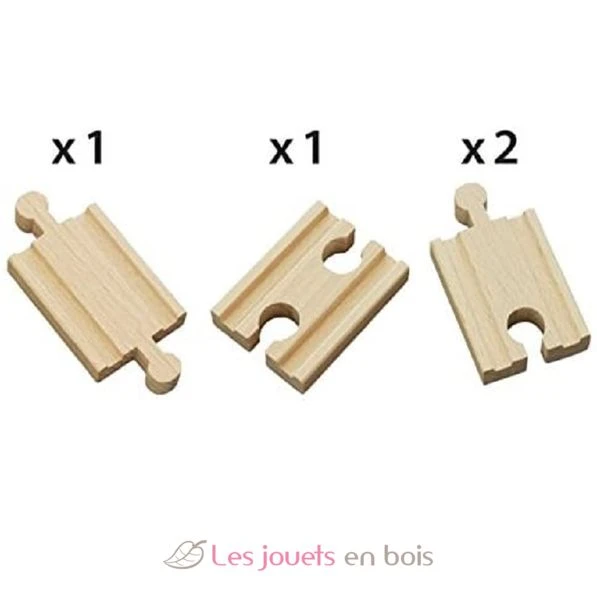 Gerade Mini Gleise - Brio 3 Gerade Mini Gleise - Brio – Bild 3