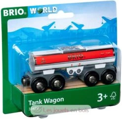 Tankwagen - Brio 10 Tankwagen - Brio -Brio Verkaufsgeschäft brio world 33472 wagon citerne accessoire pour circuit de train en bois avec connexions aimantees jouets enfants 1