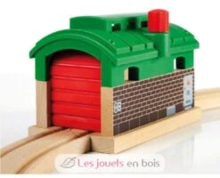 Lokschuppen Mit Rolltor - Brio 7 Lokschuppen Mit Rolltor - Brio -Brio Verkaufsgeschäft brio world 33574 tunnel garage accessoire pour circuit de train en bois action de jeu sans pile jouet parcours enfant