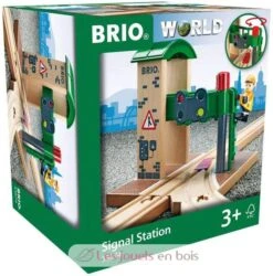 Leitstand Und Schalter - Brio -Brio Verkaufsgeschäft brio world 33674 station de controle et d aiguillage accessoire pour circuit de train en bois action de jeu sans pile jouet