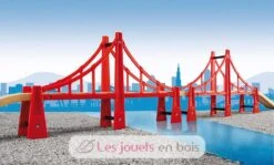 Hängebrücke - Brio 10 Hängebrücke - Brio -Brio Verkaufsgeschäft brio world 33683 double pont suspendu accessoire pour circuit de train en bois pour agrandir son circuit jouets