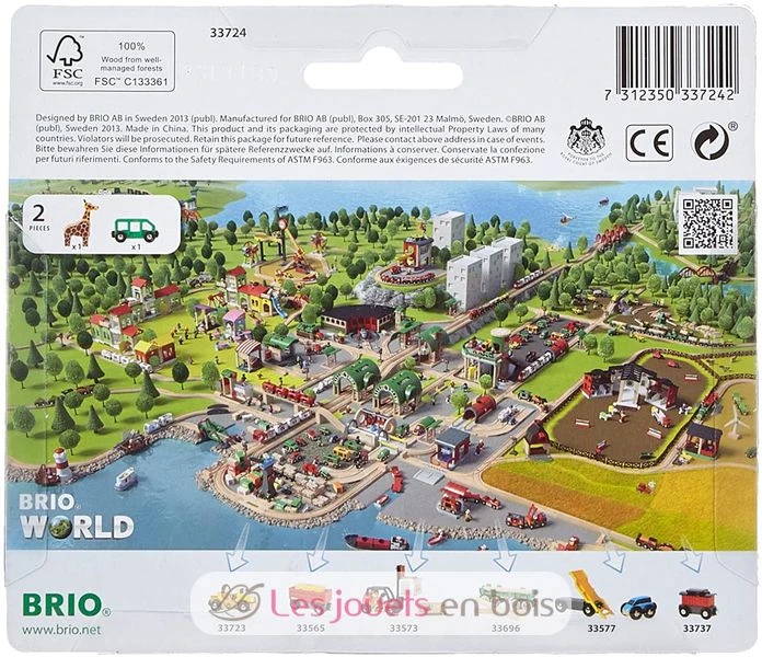 Autotransporter Giraffe - Brio 5 Autotransporter Giraffe - Brio – Bild 5