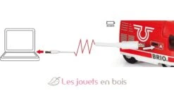 Wiederaufladbarer Personenzug - Brio 9 Wiederaufladbarer Personenzug - Brio -Brio Verkaufsgeschäft brio world 33746 train de voyageur rechargeable train electrique avec cable usb pour circuit de train en bois jouets enfant