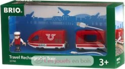 Wiederaufladbarer Personenzug - Brio 10 Wiederaufladbarer Personenzug - Brio -Brio Verkaufsgeschäft brio world 33746 train de voyageur rechargeable train electrique avec cable usb pour circuit de train en bois jouets enfants jeu