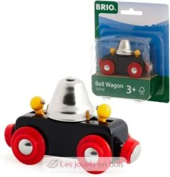 Glockenwagen - Brio 6 Glockenwagen - Brio -Brio Verkaufsgeschäft brio world 33749 wagon cloche accessoire pour circuit de train en bois avec connexions aimantees action de jeu sans pile jouets enfant 1