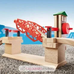 Hebebrücke - Brio 9 Hebebrücke - Brio -Brio Verkaufsgeschäft brio world 33757 pont basculant accessoire circuit de train en bois action de jeu sans pile systeme de pont levis jouet