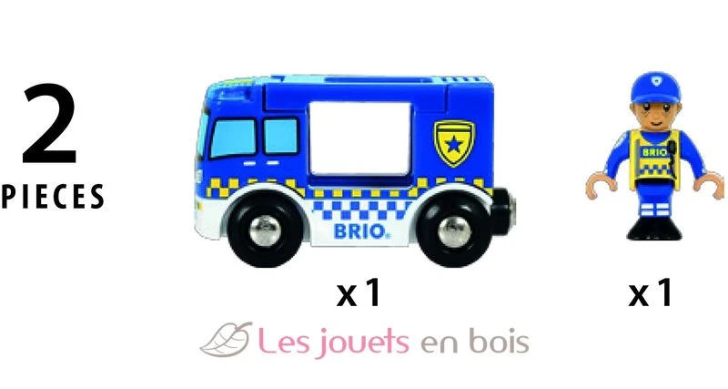 Police Truck - Sound And Light - Brio 4 Police Truck - Sound And Light - Brio – Bild 4