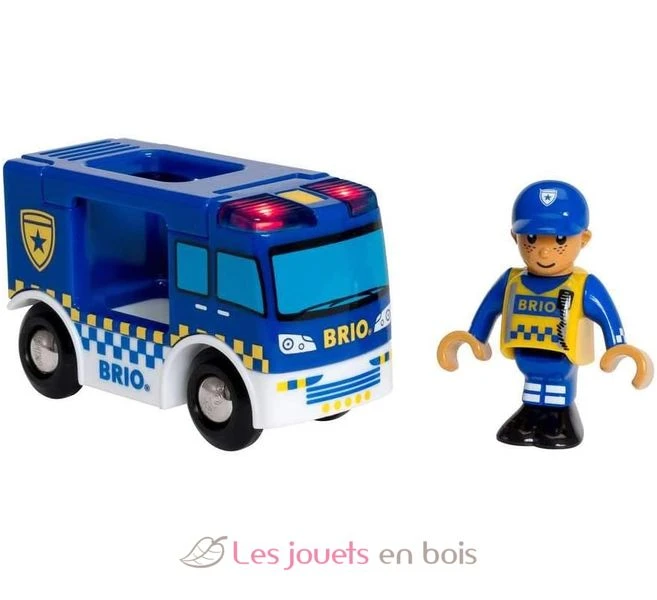 Police Truck - Sound And Light - Brio 1 Police Truck - Sound And Light - Brio