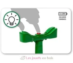 Bahnbeleuchtung - Brio -Brio Verkaufsgeschäft brio world 33836 eclairage ferroviaire accessoire pour circuit de train en bois piles incluses jouets enfants