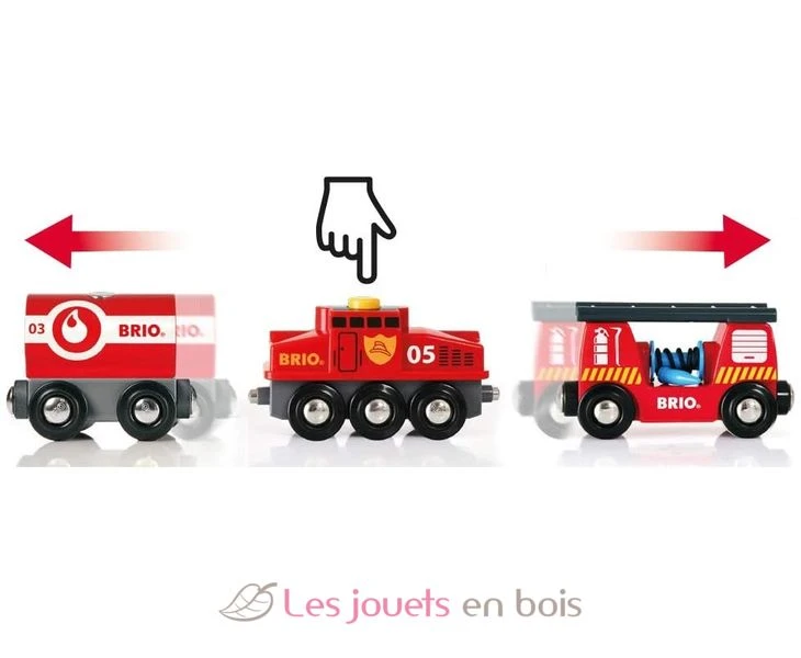 Feuerwehr-Löschzug - Brio 3 Feuerwehr-Löschzug - Brio – Bild 3