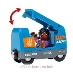 Smart Tech Sound Bahnhof Mit Action Tunnel - Brio -Brio Verkaufsgeschäft brio world 33973 gare smart tech sound accessoire pour circuit de train en bois actions de jeu stem jouets enfants interactif