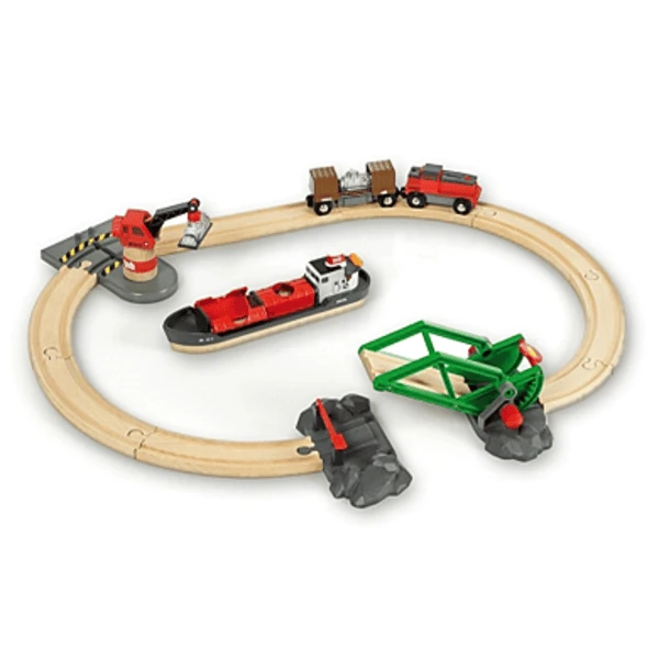 BRIO® WORLD Anfangspackung Container Hafen Set 33061 1 BRIO® WORLD Anfangspackung Container Hafen Set 33061