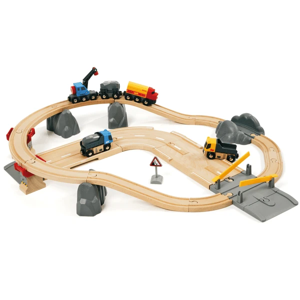 BRIO® WORLD Anfangspackung Steinverlade Set 33210 1 BRIO® WORLD Anfangspackung Steinverlade Set 33210