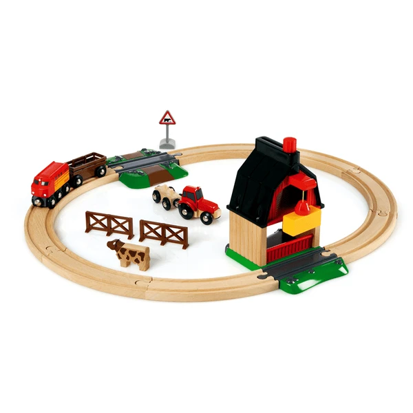 BRIO® WORLD Bahn Set Bauernhof 33719 1 BRIO® WORLD Bahn Set Bauernhof 33719