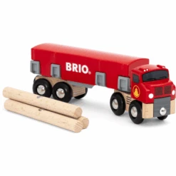 BRIO® WORLD Holztransporter Mit Magnetladung 33657
