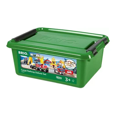 Brio Frachten Set Deluxe 63309700 5 Brio Frachten Set Deluxe 63309700 – Bild 5