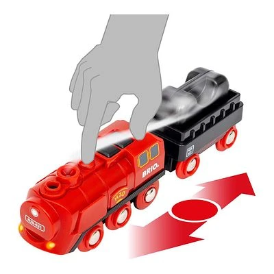 BRIO Batterie-Dampflok Set 36017 3 BRIO Batterie-Dampflok Set 36017 – Bild 3