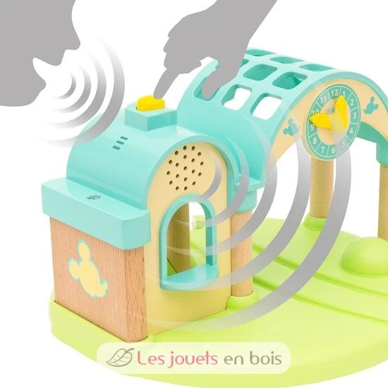 Micky Maus Bahnhof Mit Aufnahmefunktion - Brio 5 Micky Maus Bahnhof Mit Aufnahmefunktion - Brio – Bild 5