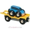 Transport Wagen Blaues Auto - Brio
