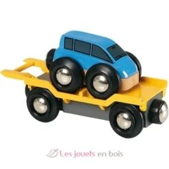 Transport Wagen Blaues Auto - Brio