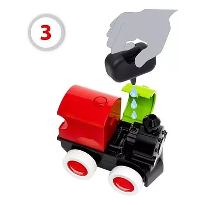 Brio Push & Go Zug Mit Dampf 63041100 2 Brio Push & Go Zug Mit Dampf 63041100 – Bild 2